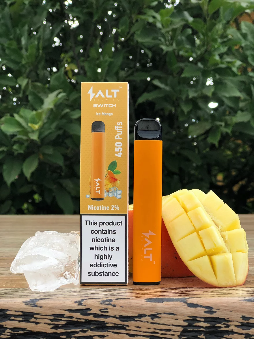 SUOLA-kytkin-kertakäyttöinen Vape Pod | Ice Mango - suolakytkin COM