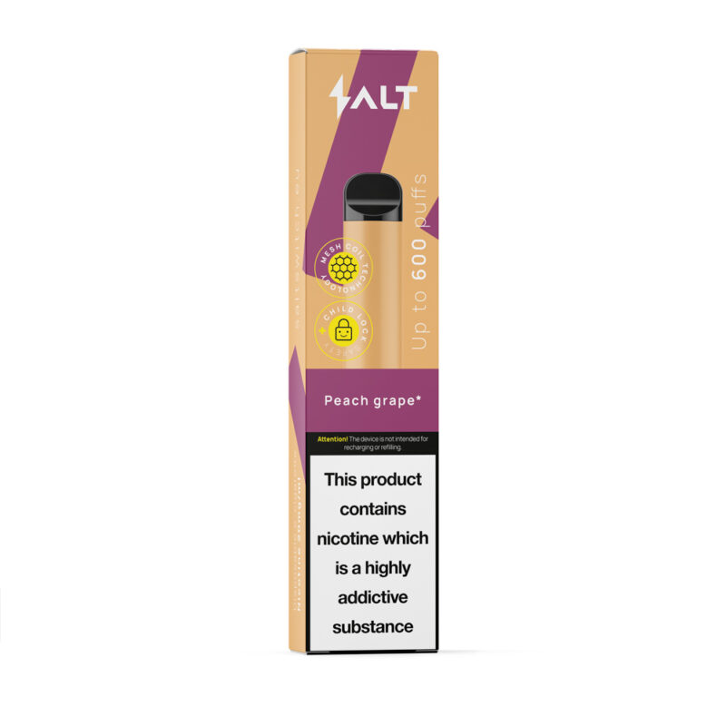 Disposable E-Cigarette SALT Switch | Peach Grape 600 puff