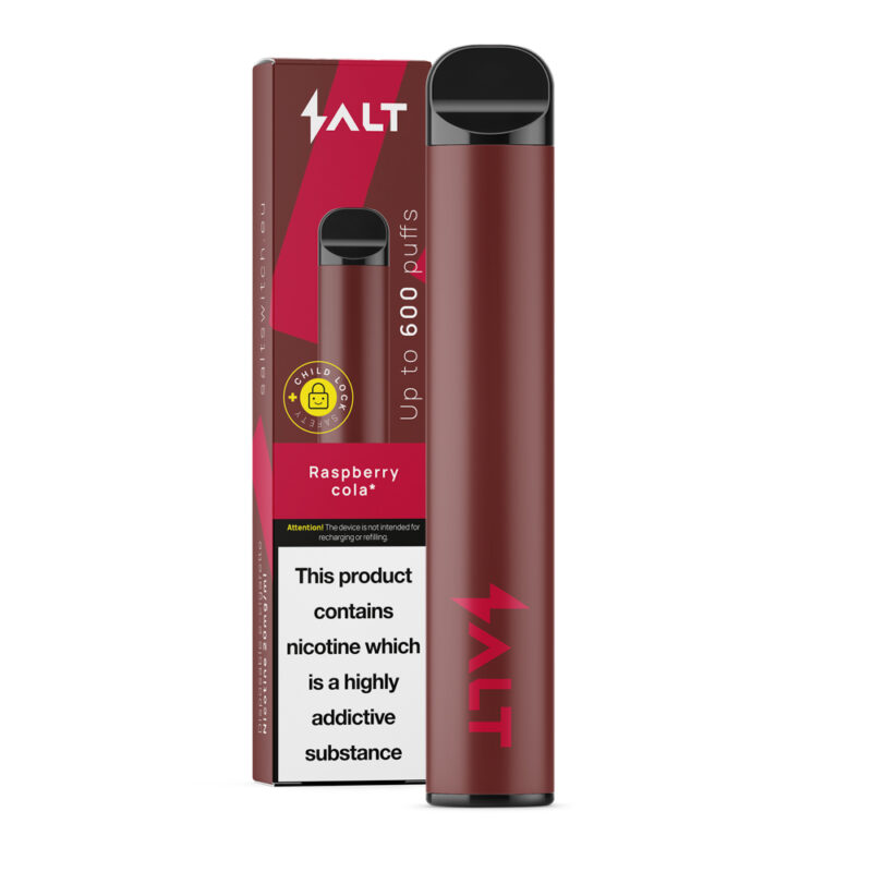 Disposable E-Cigarette SALT Switch | Raspberry Cola 600 puffs