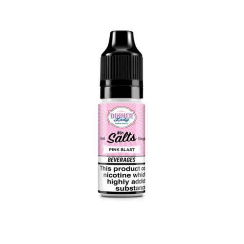 E-LIQUID | DINNER LADY Pink Blast 10ml 20mg/ml 50VG/50PG